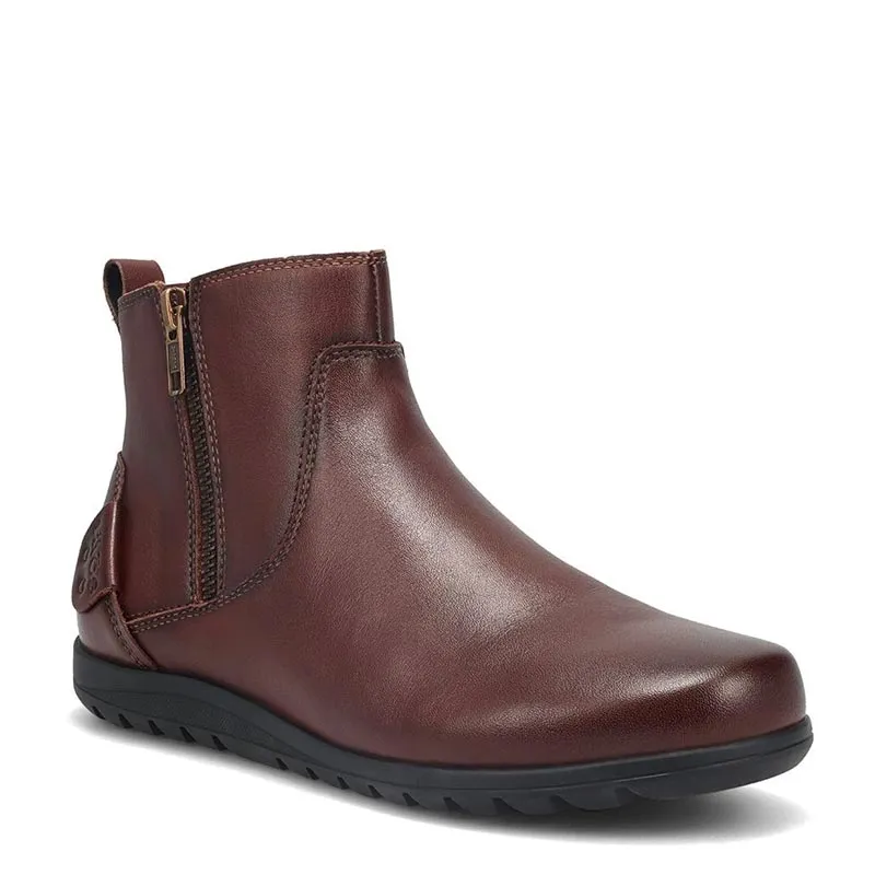 SELECT - WHISKEY LEATHER ANKLE BOOTS