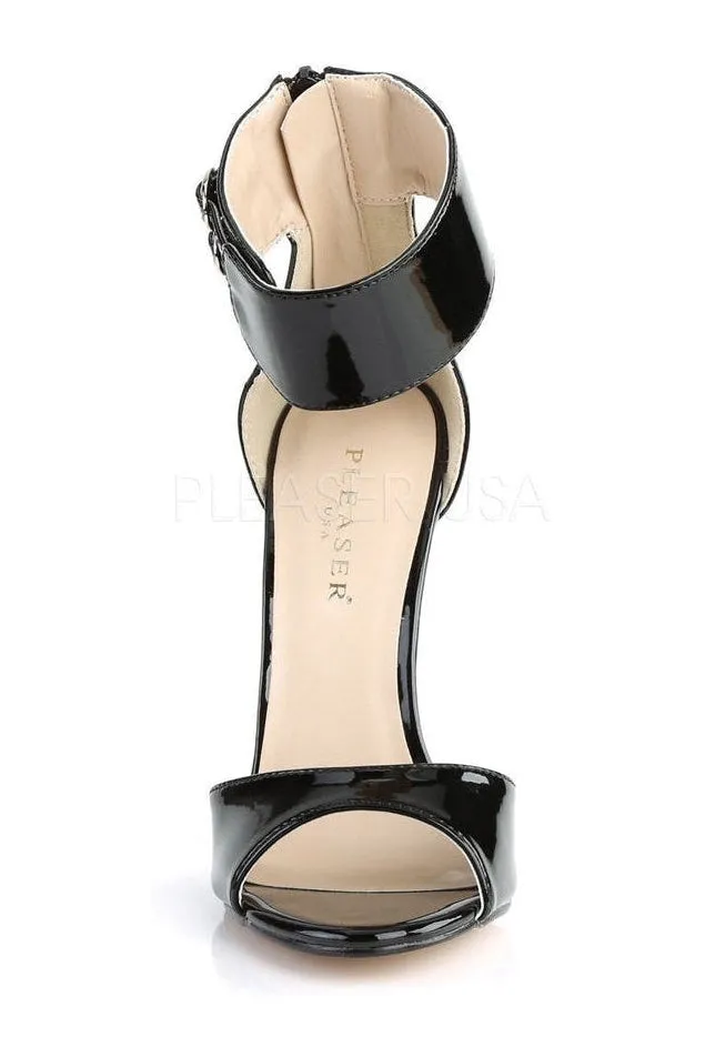 SEXY-19 Sandal  | Black Patent