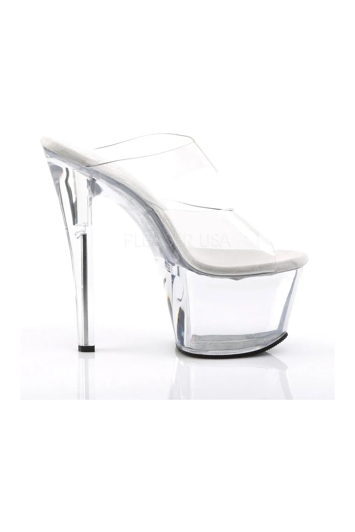 SKY-302 Platform Slide  | Clear Vinyl