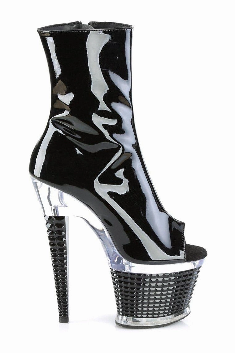 SPECTATOR-1021 Ankle Boot | Black Patent