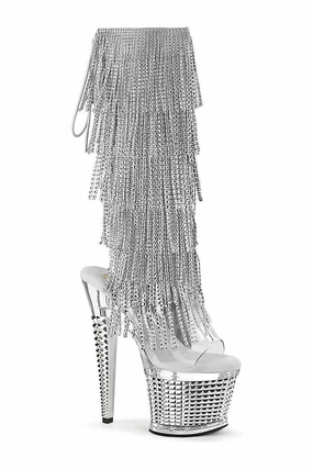 SPECTATOR-2017RSF Knee Boot | Clear Vinyl