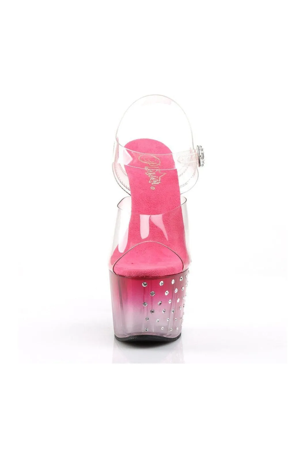 STARDUST-708T Sandal | Clear Vinyl