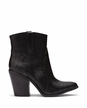 Sterling Ankle Boot Black Croc