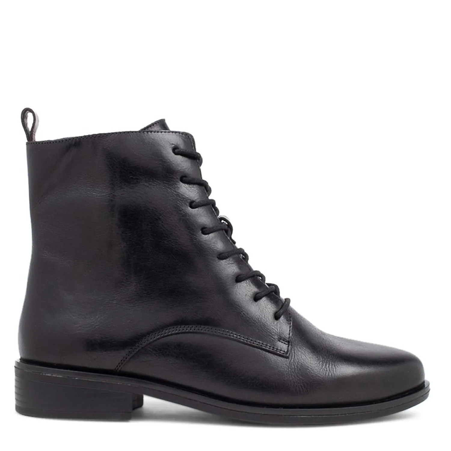 STEVENY XF - BLACK LEATHER