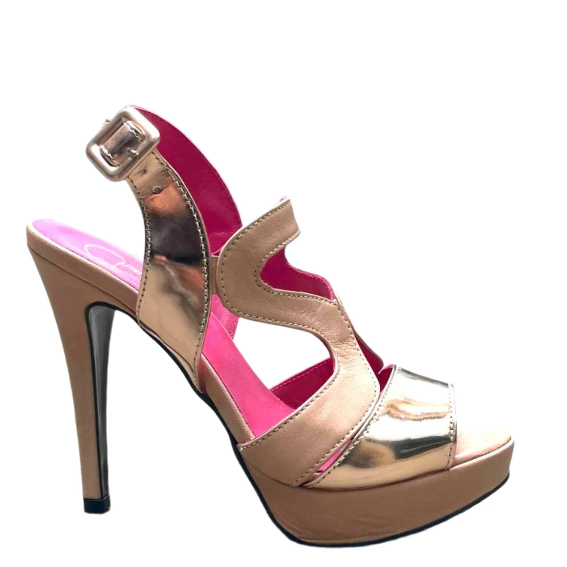 Talon - Rose/Nude platform heel Last pairs  35, 36 and 40!