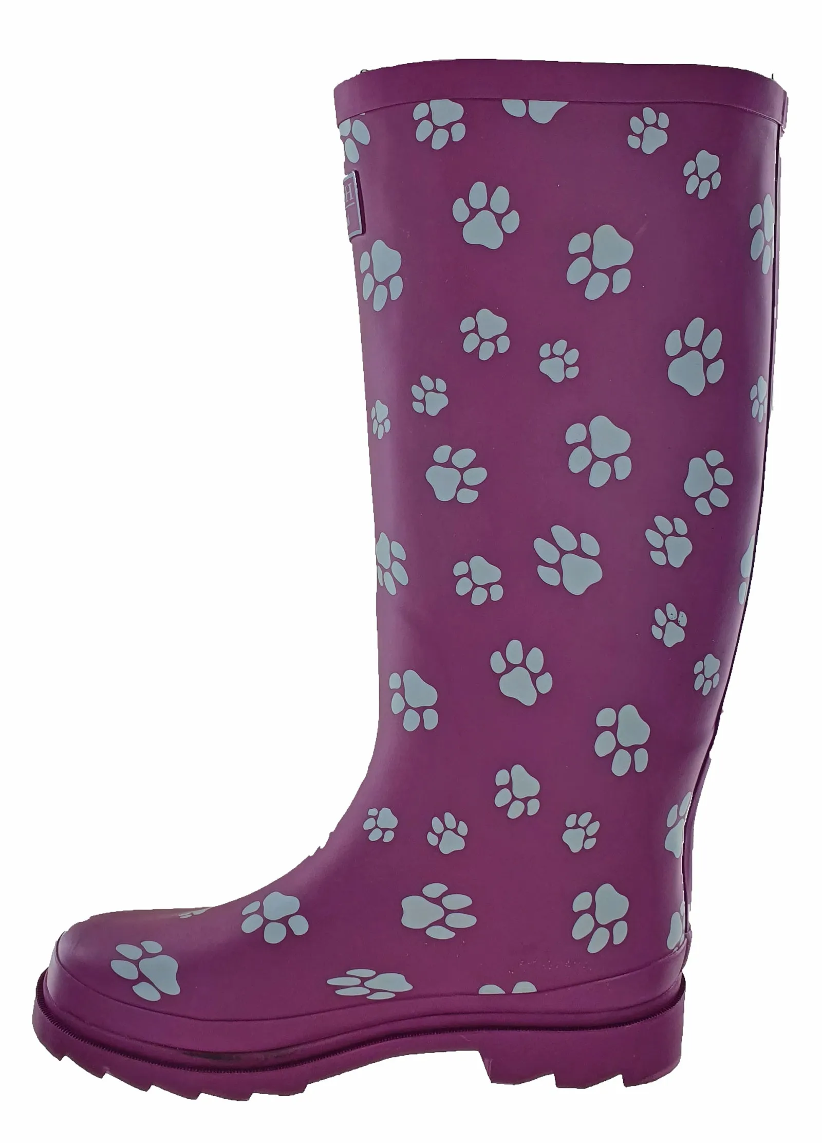 TOSH Dog Paw Tall Wellington Boots
