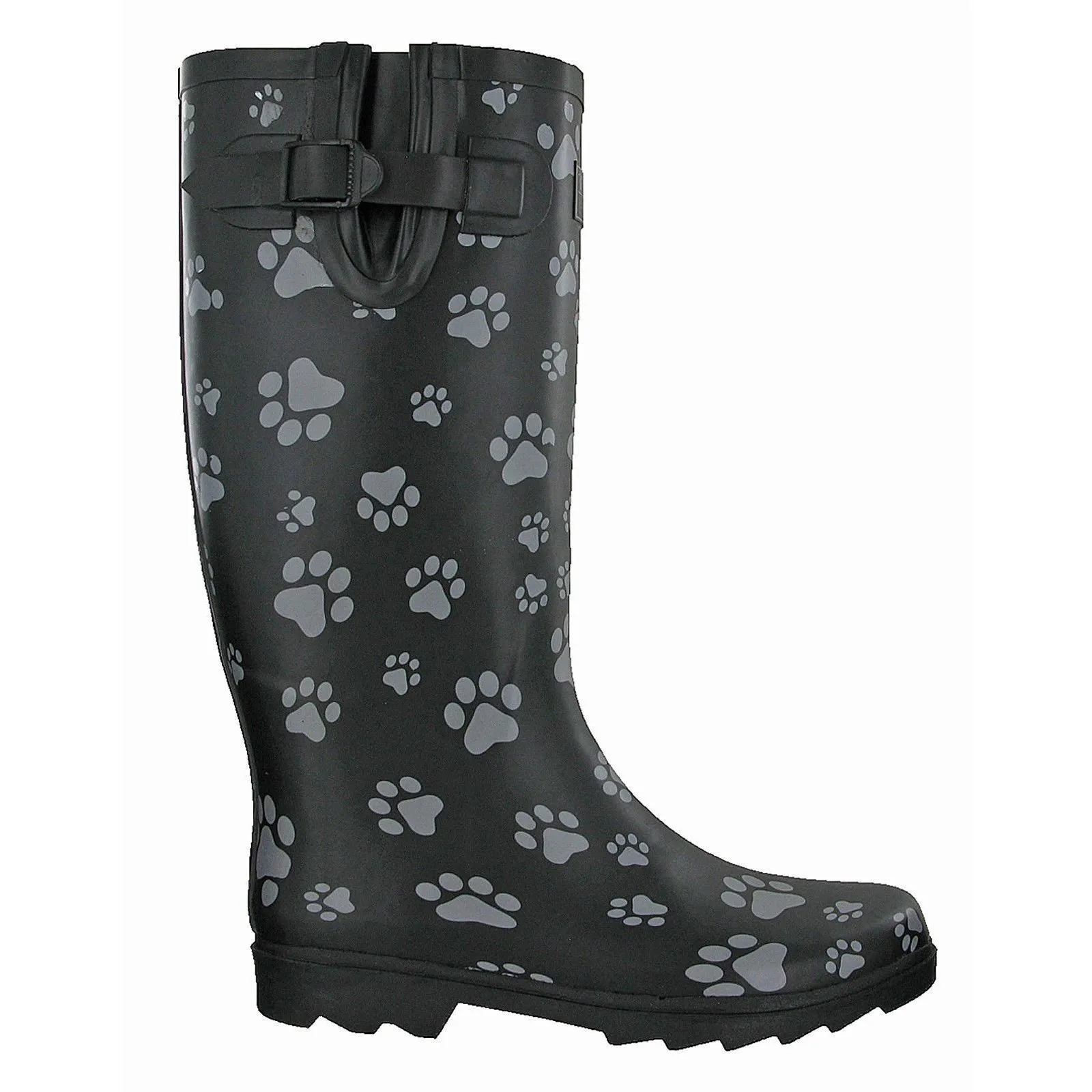 TOSH Dog Paw Tall Wellington Boots