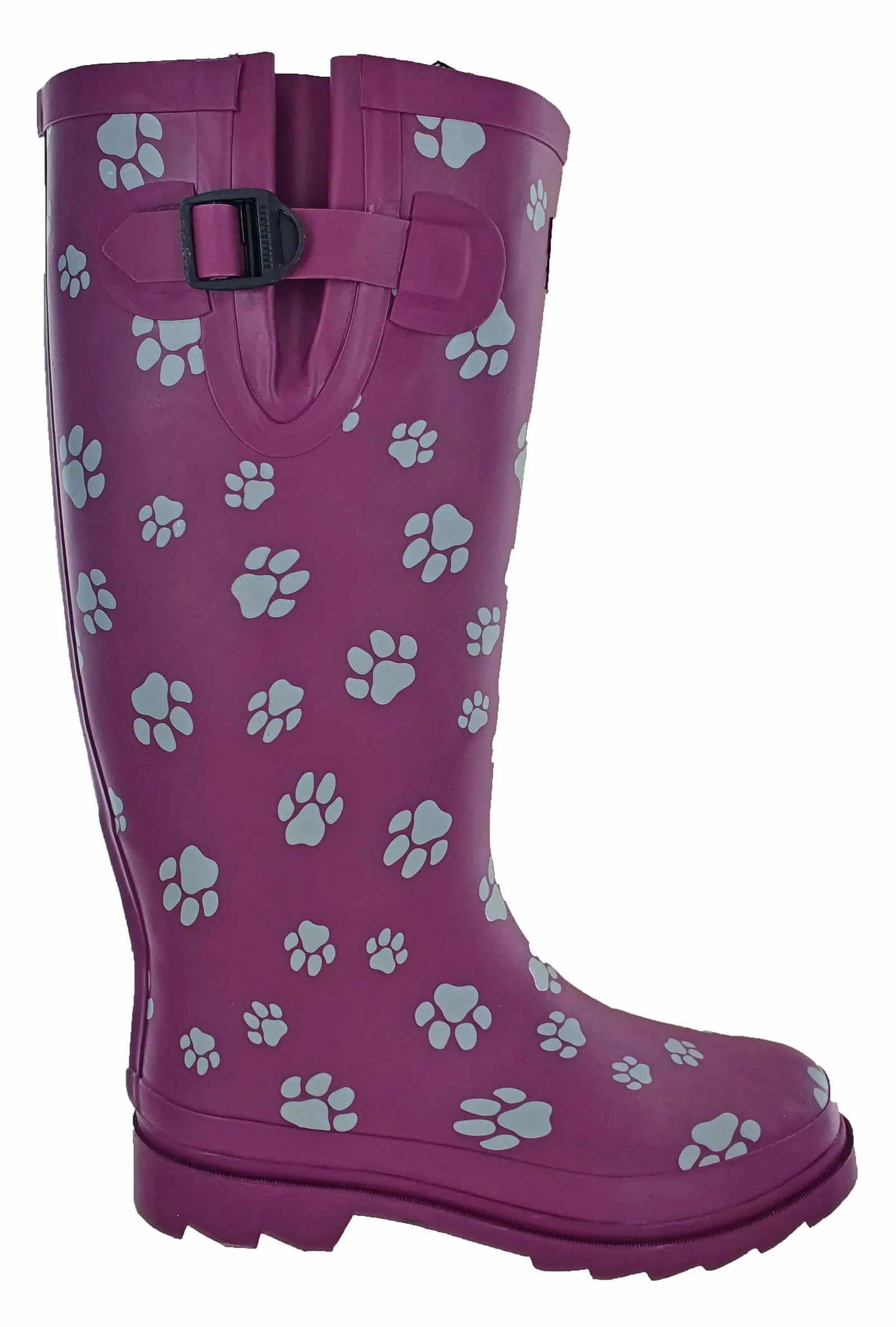 TOSH Dog Paw Tall Wellington Boots