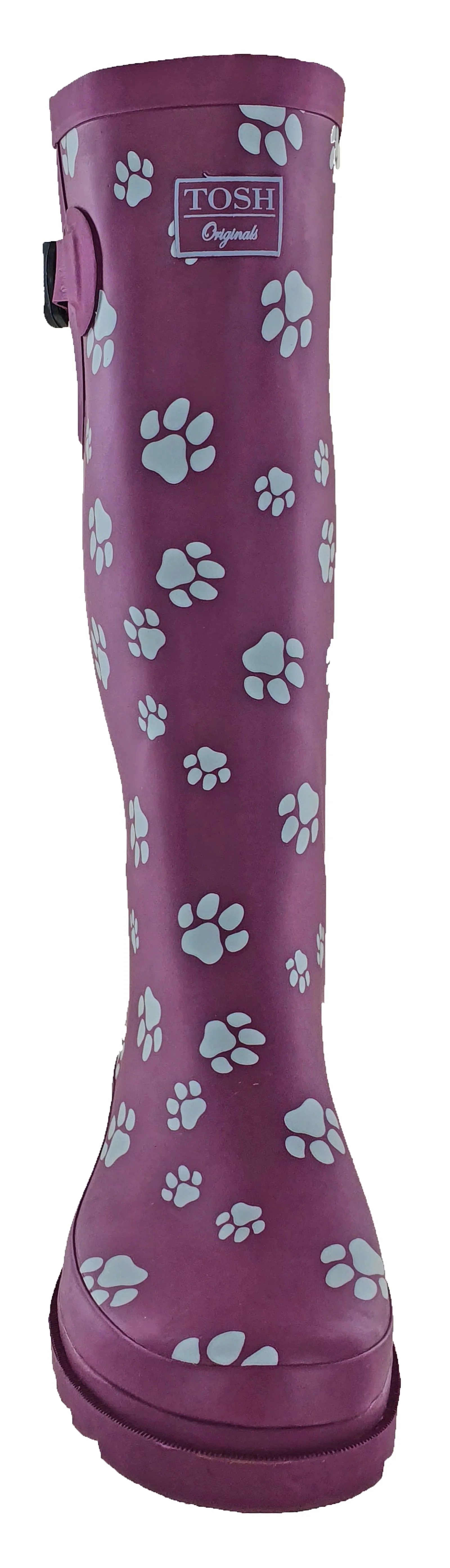 TOSH Dog Paw Tall Wellington Boots