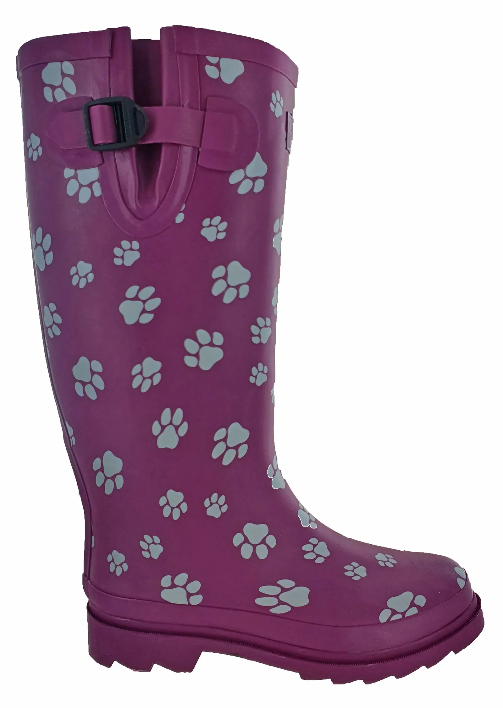 TOSH Dog Paw Tall Wellington Boots