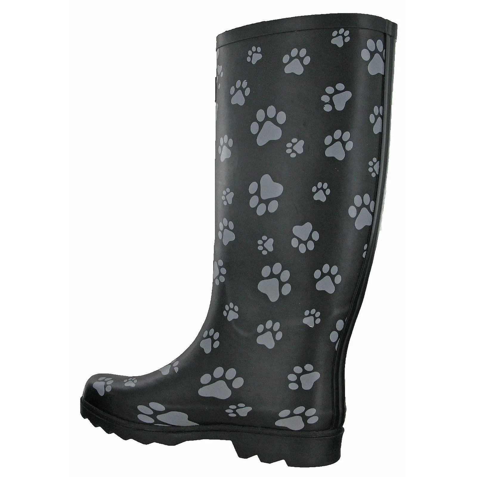 TOSH Dog Paw Tall Wellington Boots