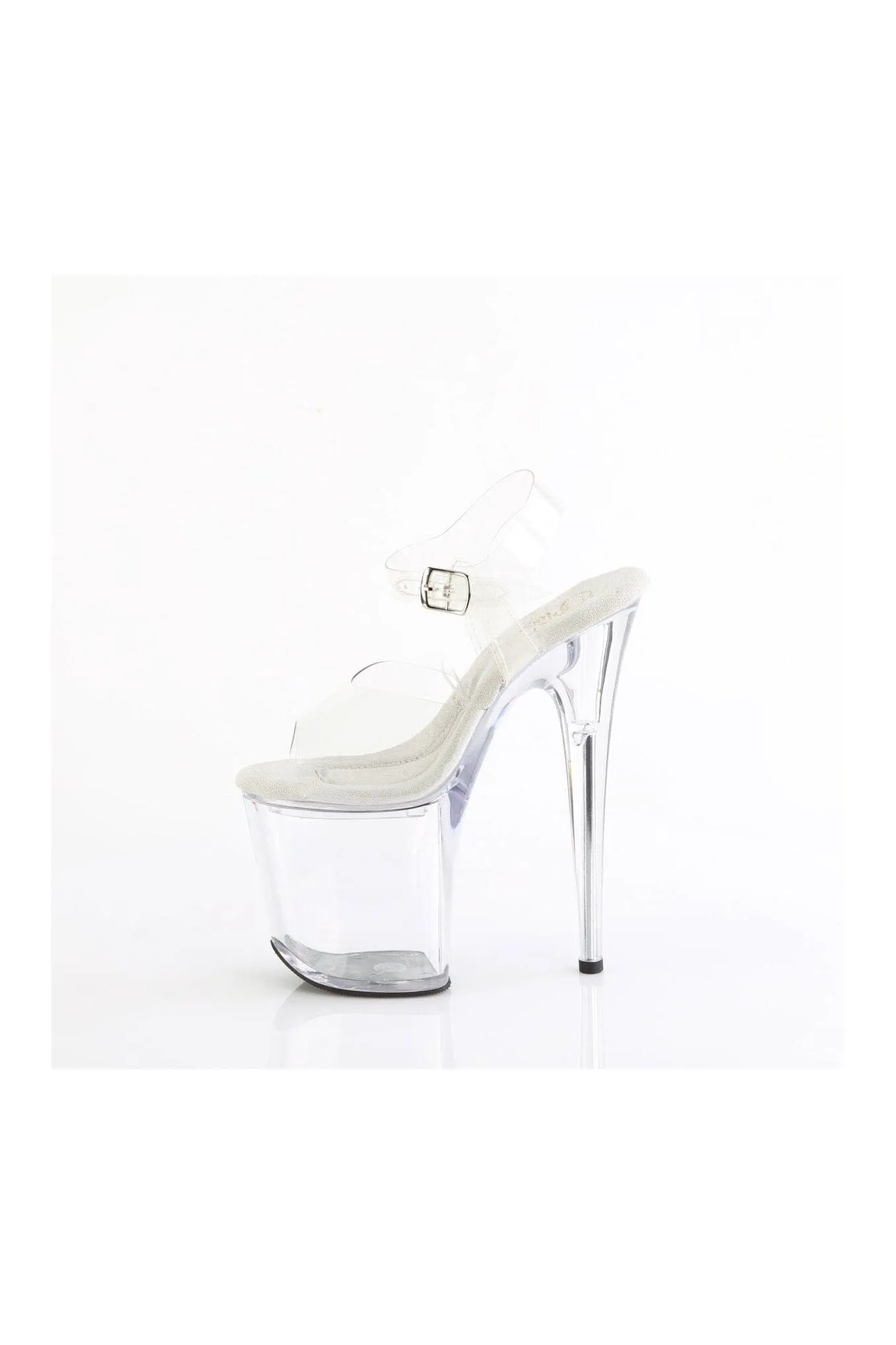 TREASURE-808FLA Clear Vinyl Sandal