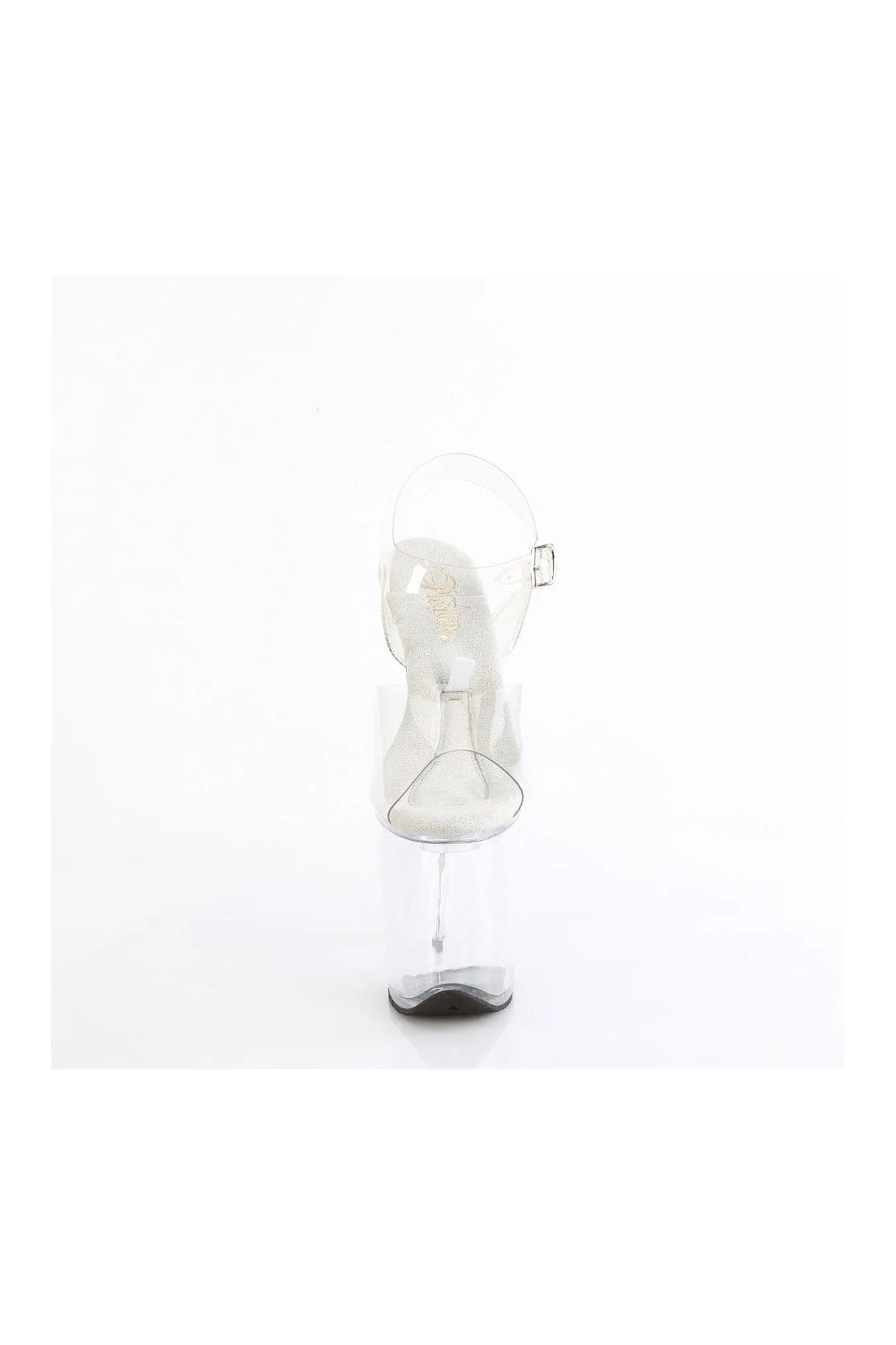 TREASURE-808FLA Clear Vinyl Sandal