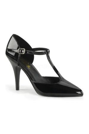 VANITY-415 Pump  | Black Patent