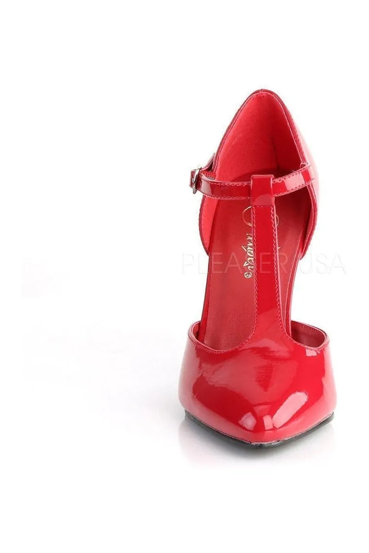 VANITY-415 Pump  | Red Patent