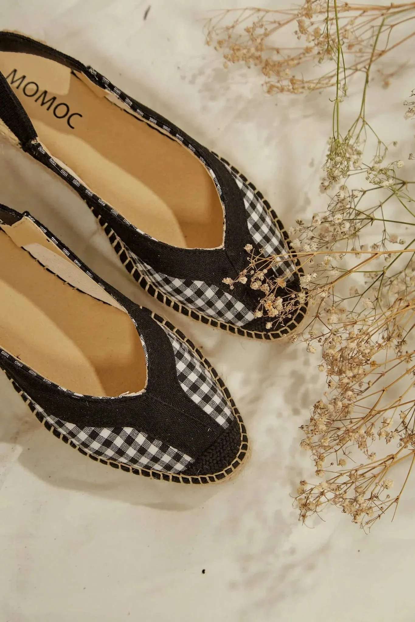 Vichy Jute Vegan Sandals | Check