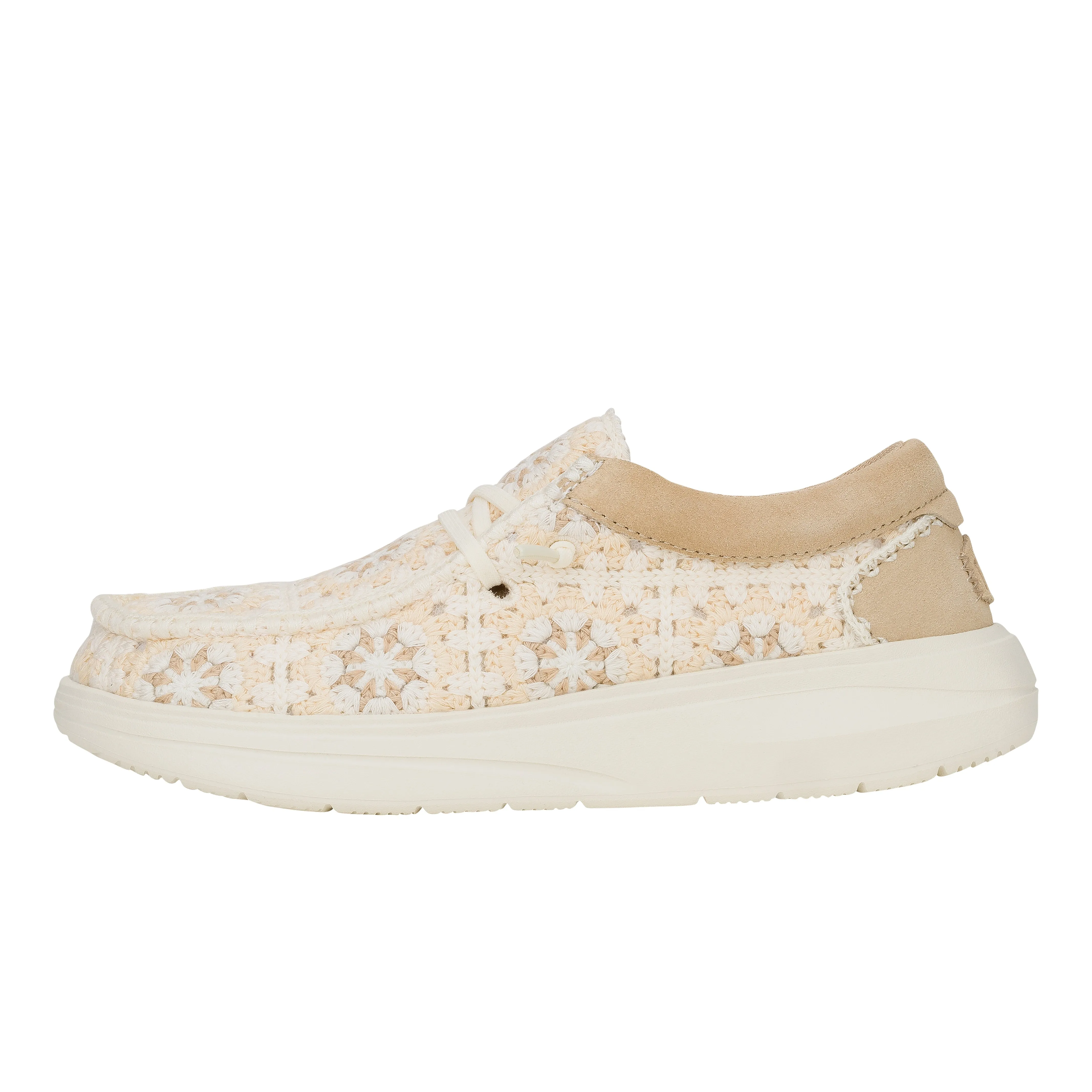 Wendy Comf Cottage Crochet - Tan/Multi