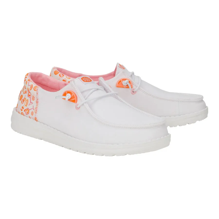Wendy Funk Happy Hour - White/Pink