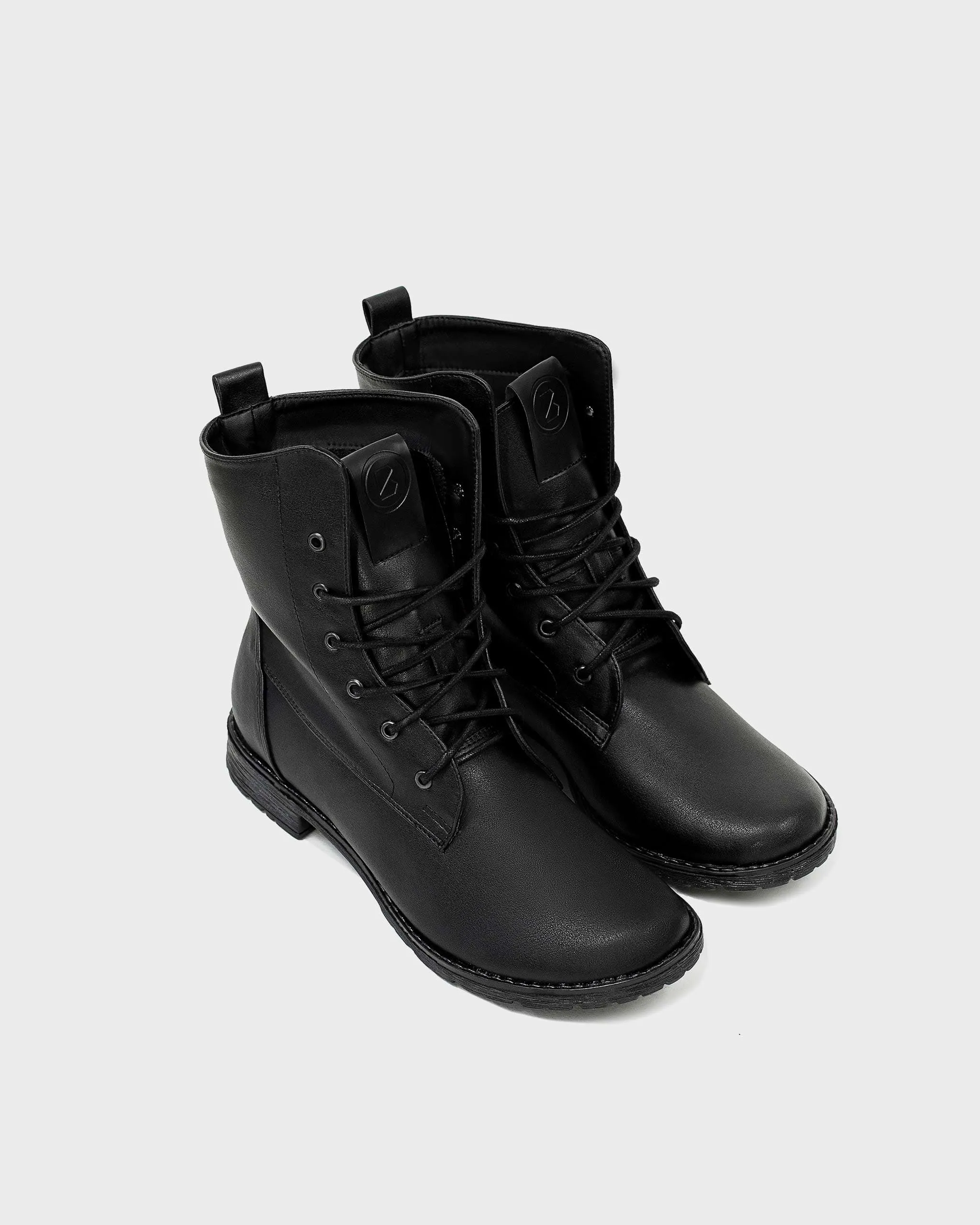 Women's Workers No. 2 Desserto Cactus Leather Vegan Boots | Black
