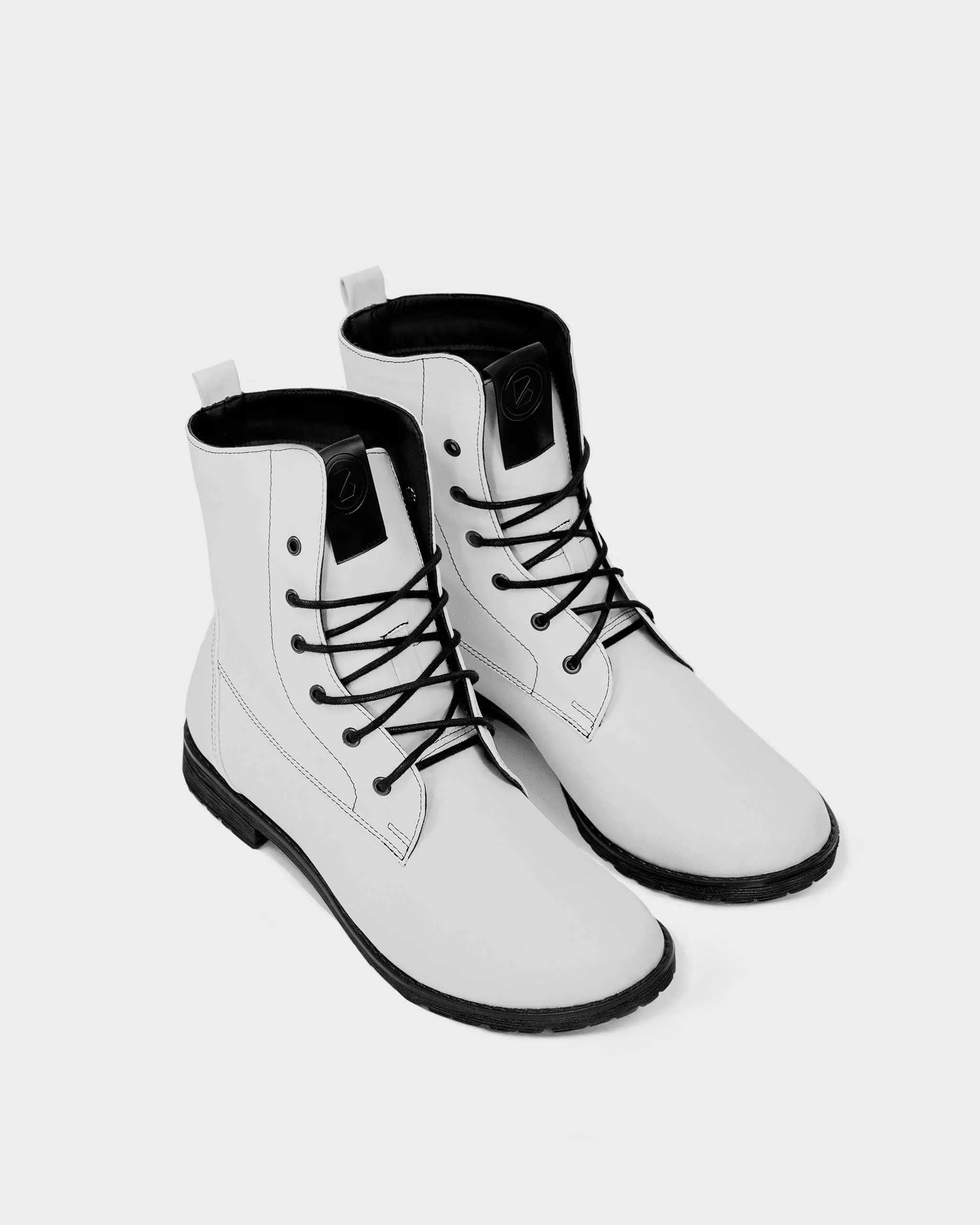 Women's Workers No. 2 Desserto Cactus Vegan Leather Boots | White