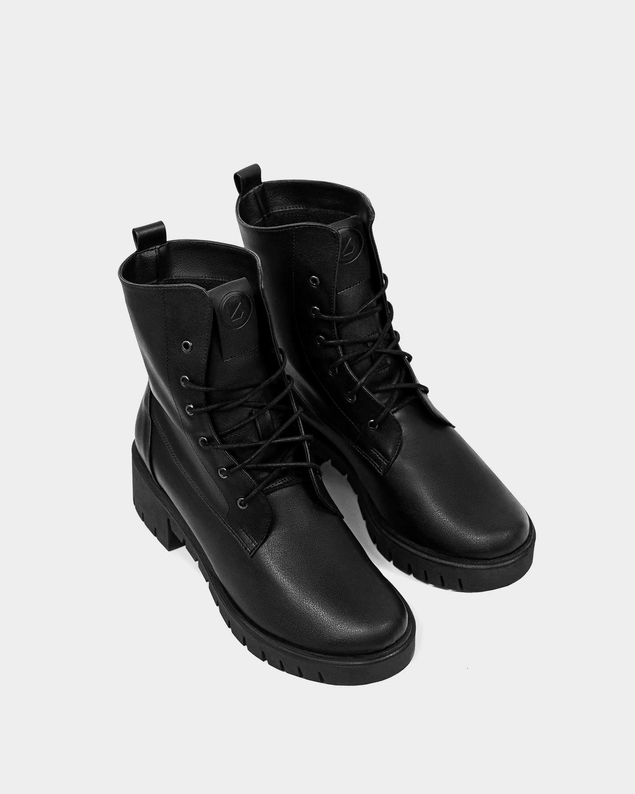 Women's Workers No. 3 Desserto Cactus Leather Vegan Boots | Black