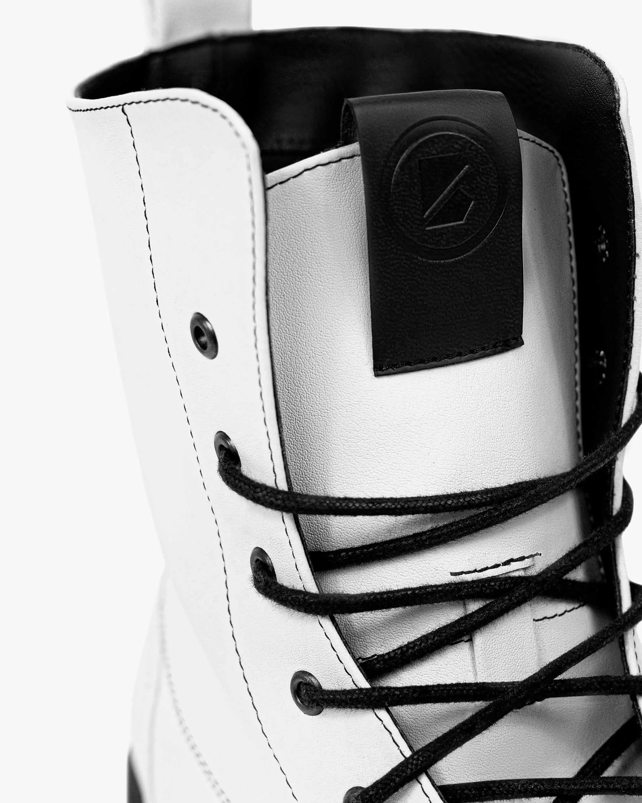 Women's Workers No. 3 Desserto Cactus Leather Vegan Boots | White