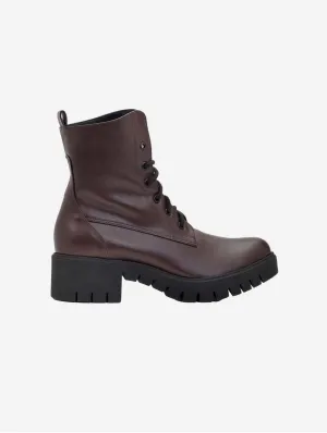 Women's Workers No. 3 Vegea Grape Leather Boots | Chocolate