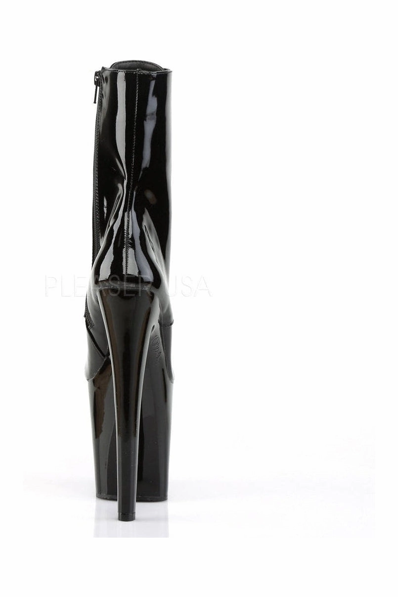 XTREME-1020 Platform Boot  | Black Patent