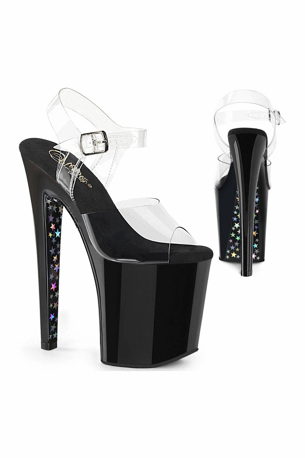 XTREME-808CHS Exotic Sandal | Hologram Vinyl