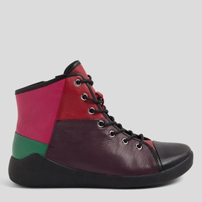 YASU XF - BLACK & BRIGHT MULTI LEATHER FINAL SALE
