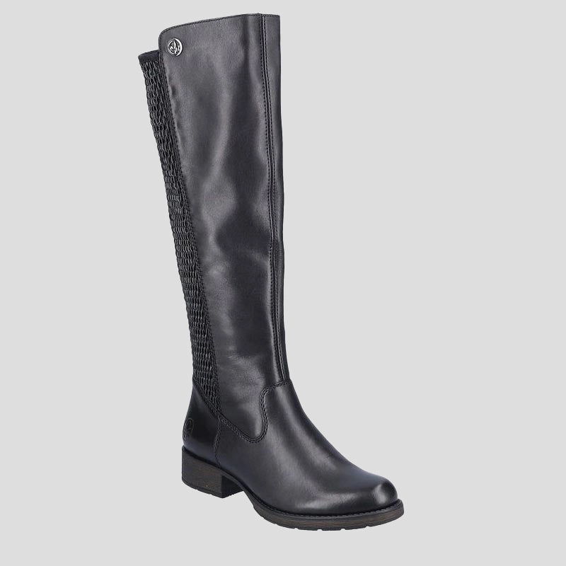 Z9591 - BLACK LEATHER FINAL SALE